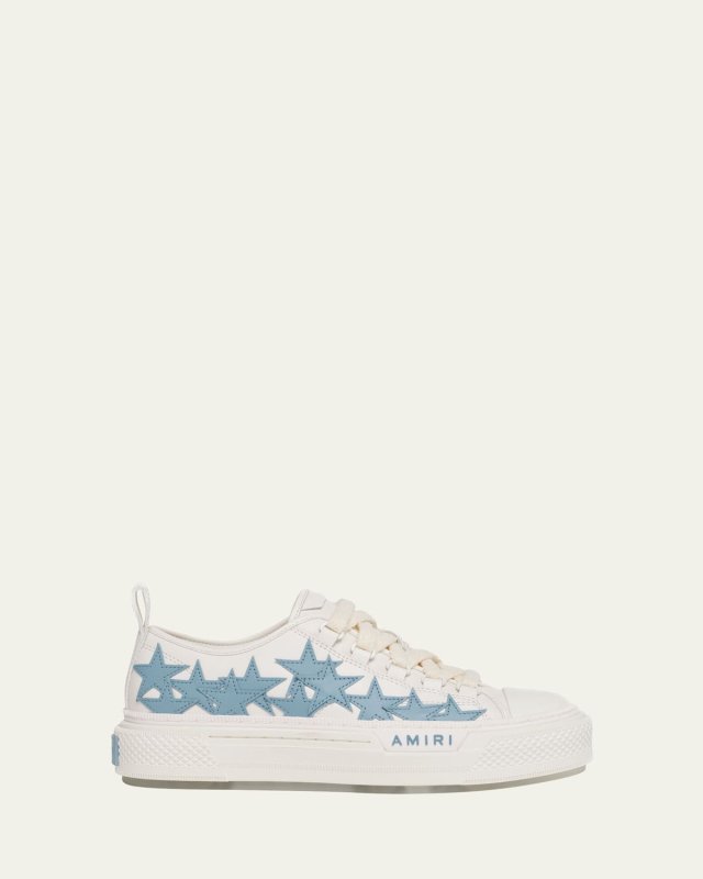 Stars Low-Top Leather Sneakers